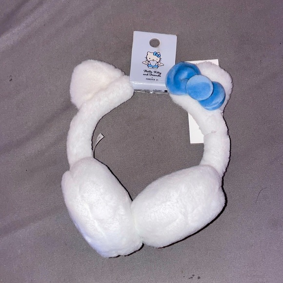 Accessories White Hello Kitty Ear Muffs Poshmark